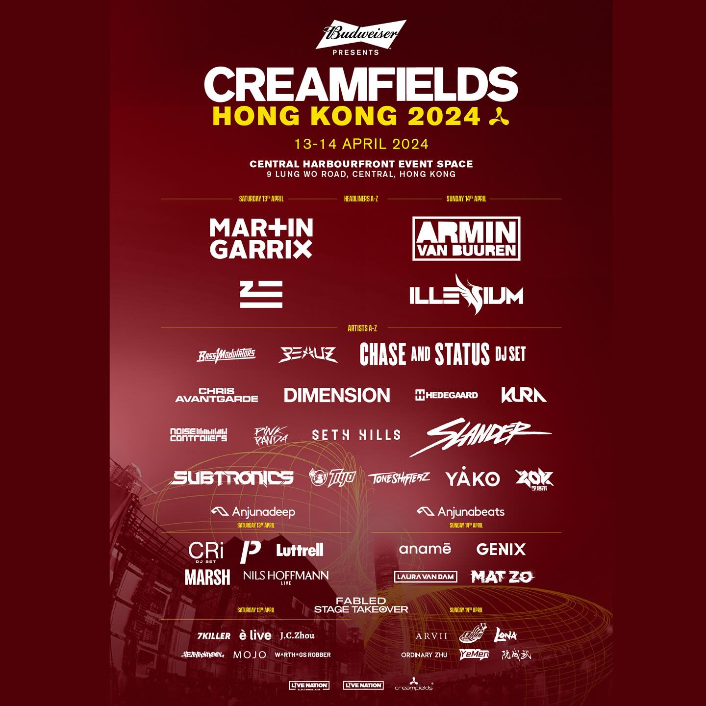 Creamfields Hong Kong 2024｜Music Festival
