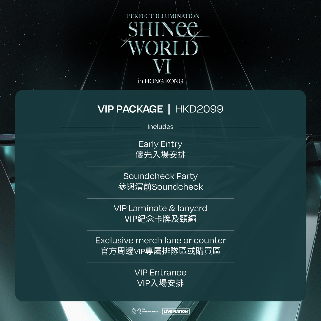 SHINee WORLD VI [PERFECT ILLUMINATION] in Hong Kong 2024