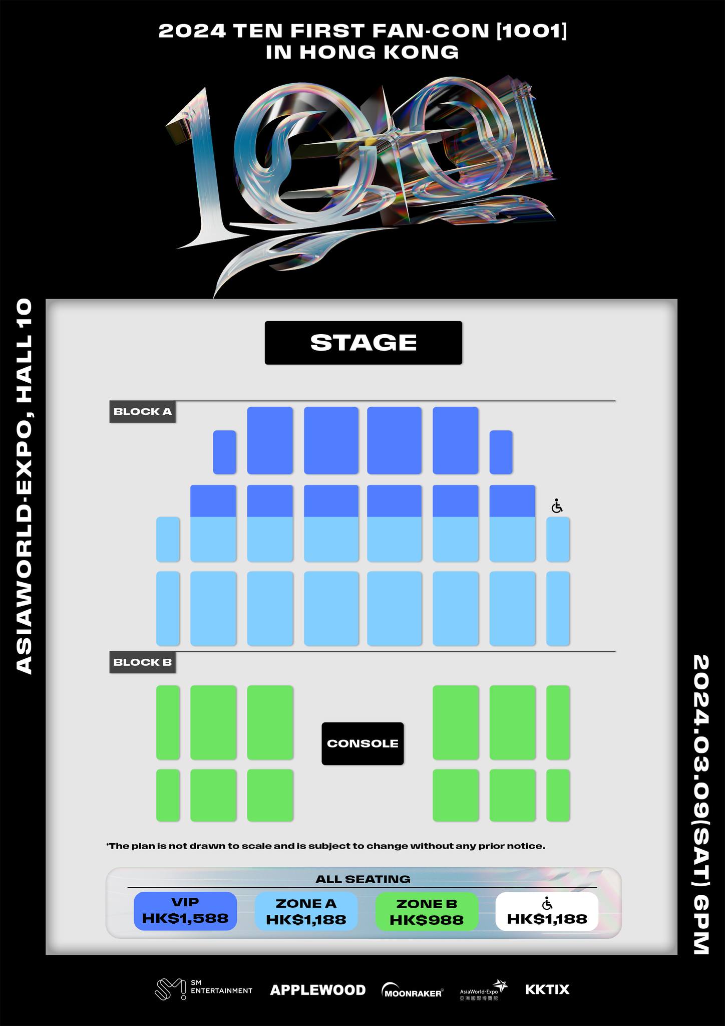 2024 TEN FIRST FAN-CON [1001] IN HONG KONG | Concert