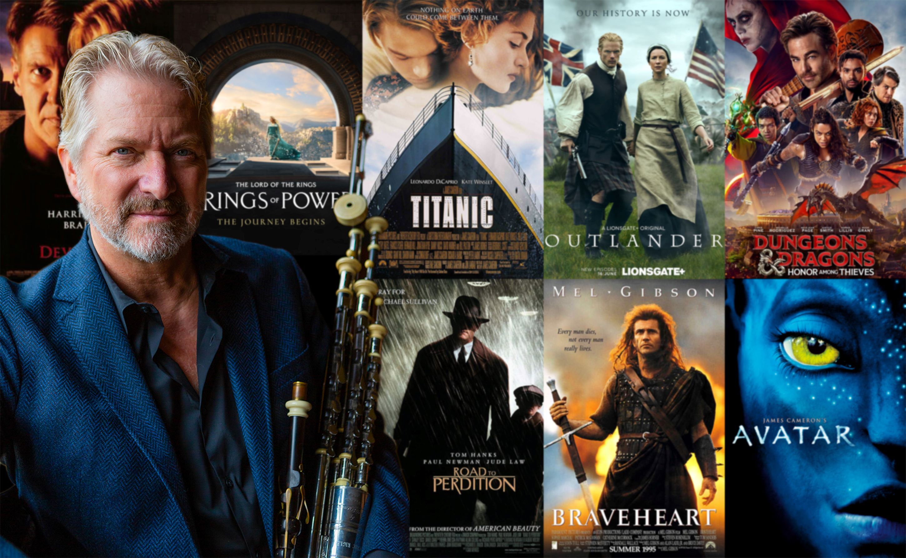 艾瑞克．瑞格勒參與《鐵達尼號》等經典電影配樂