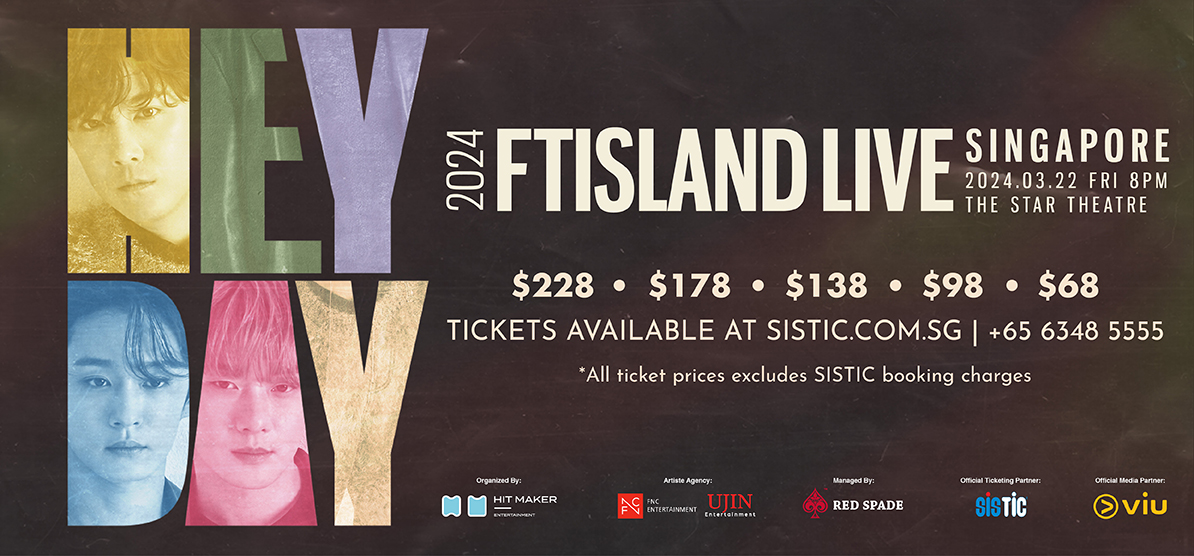 2024 FTISLAND HEY DAY LIVE IN SINGAPORE | The Star Theatre