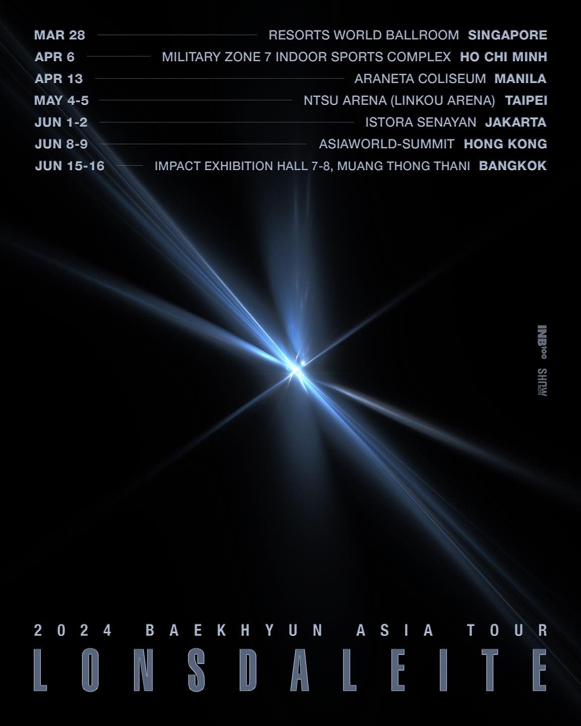 ITZY unveils dates and cities for 'Born to Be World Tour' in 2024