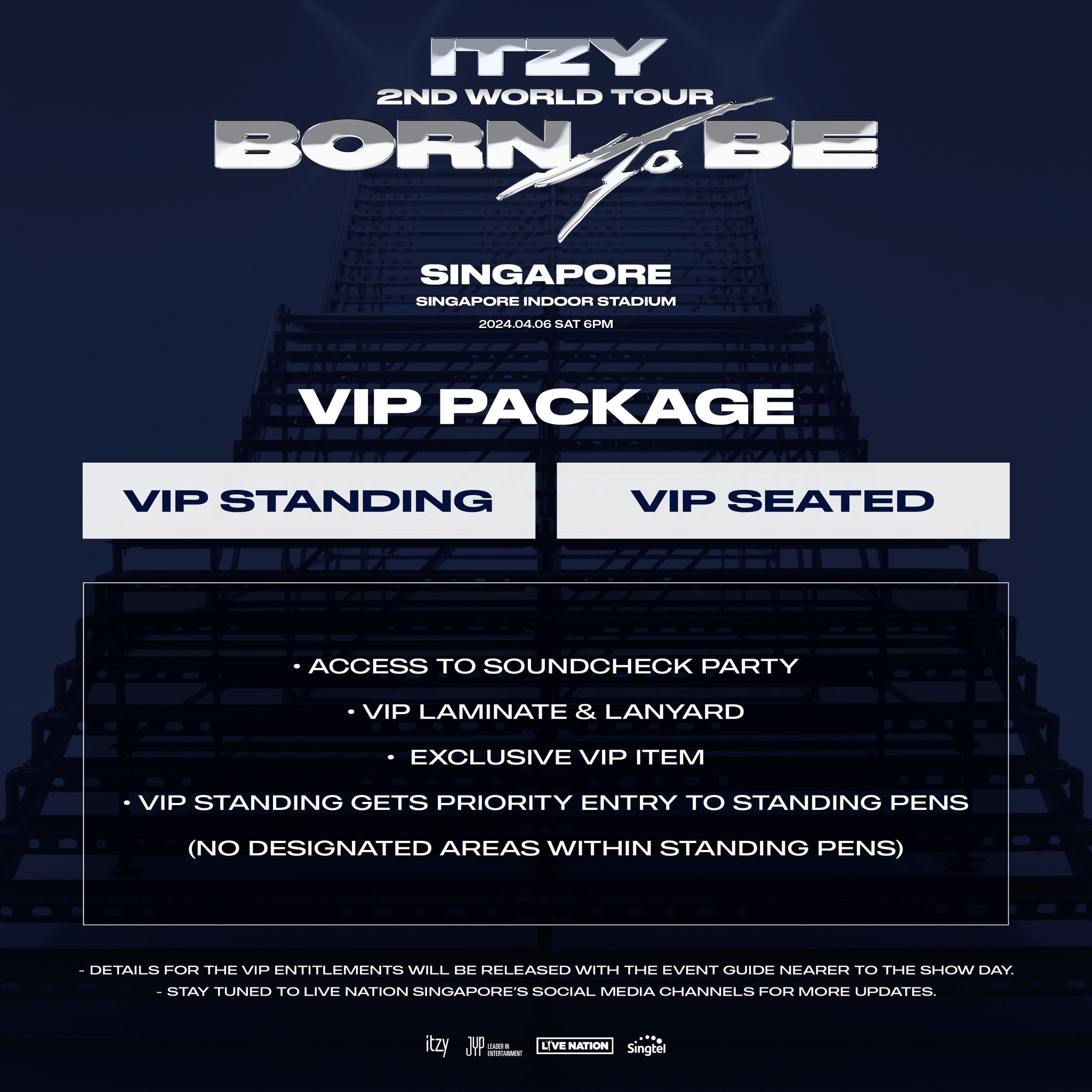 ITZY 2ND WORLD TOUR < BORN TO BE > IN SINGAPORE VIP