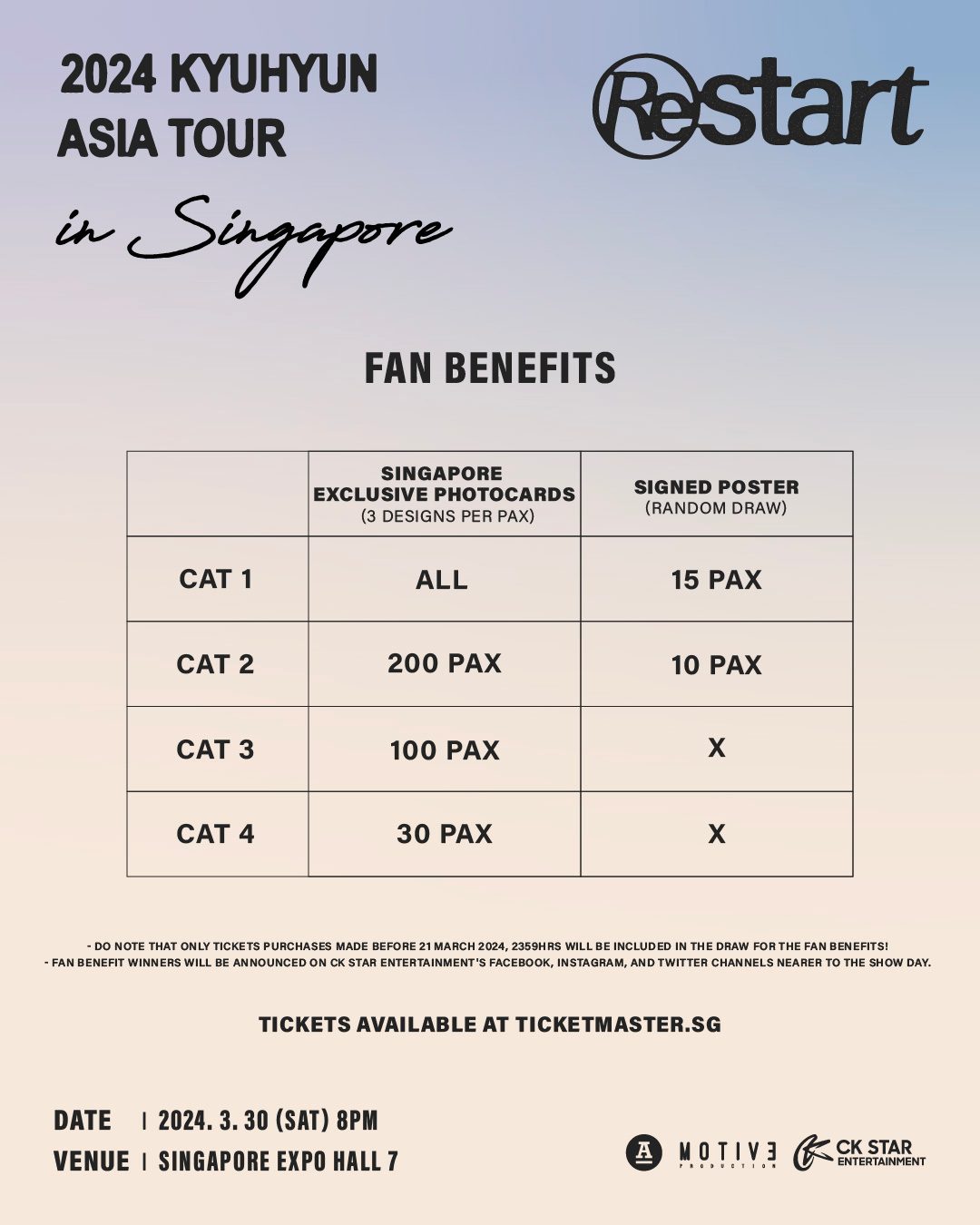 2024 KYUHYUN ASIA TOUR 'Restart’ IN SINGAPORE | Concert