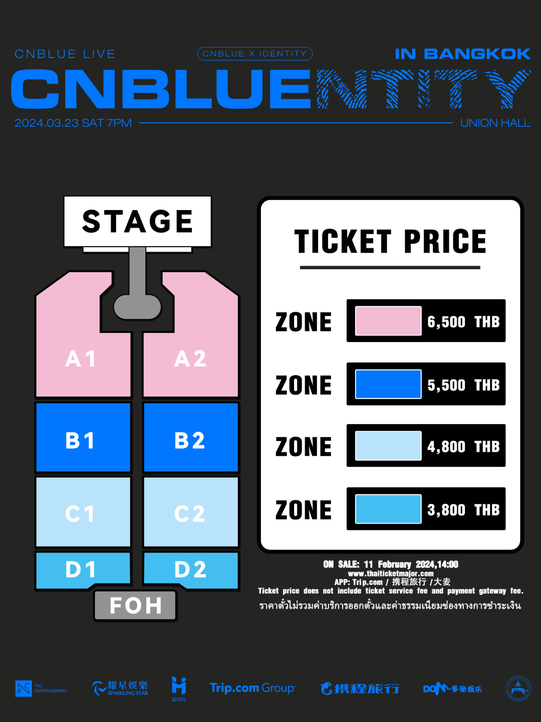 2024 CNBLUE LIVE ‘CNBLUENTITY’ IN BANGKOK Concert