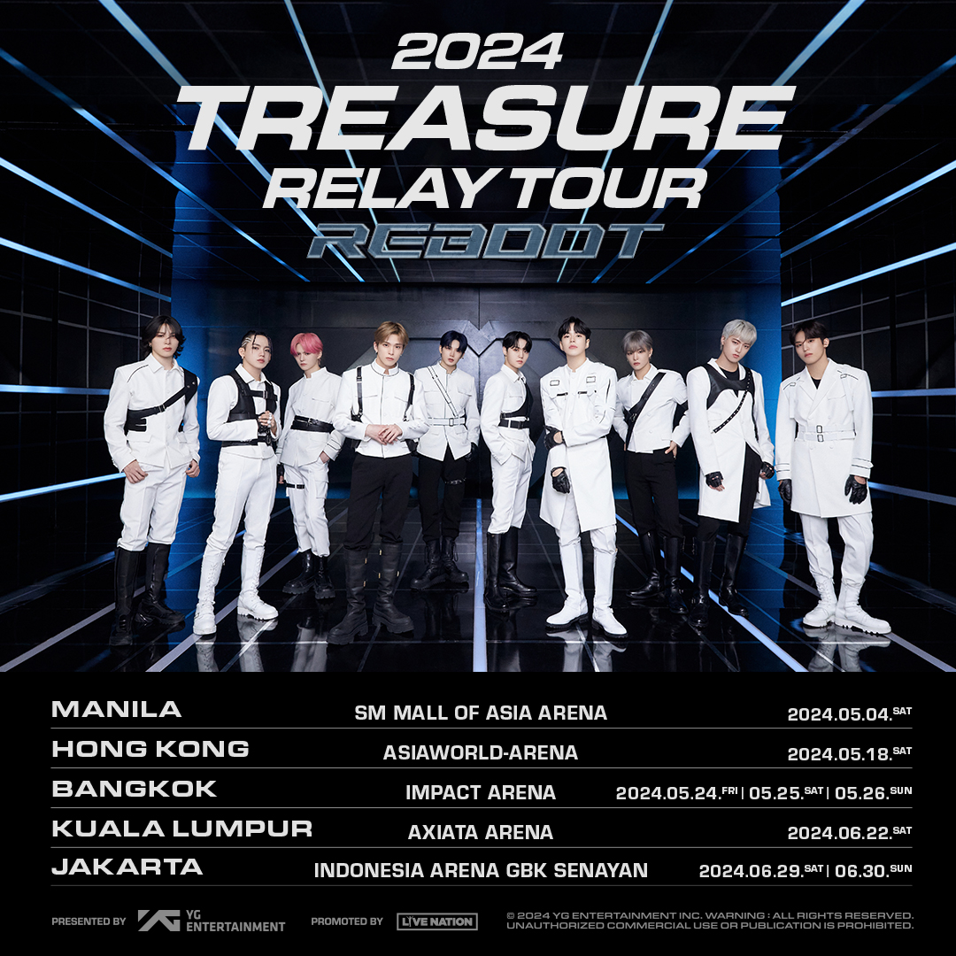 2024 Treasure RELAY TOUR [REBOOT] IN MANILA Concert