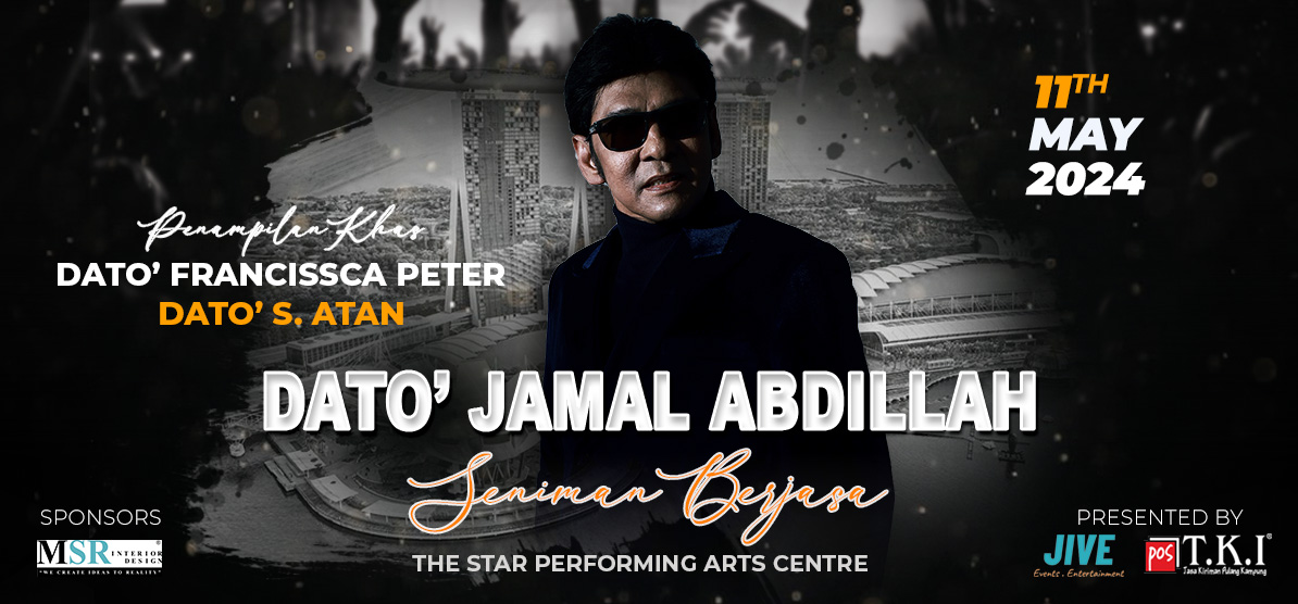 Konsert Dato’ Jamal Abdillah Seniman Berjasa