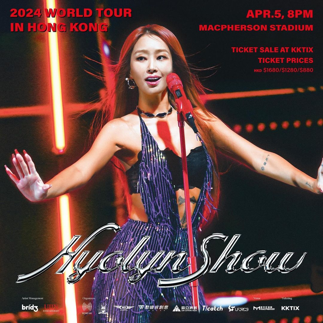 2024 HYOLYN SHOW WORLD TOUR IN HONG KONG
