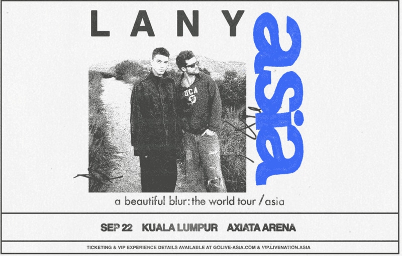 LANY - a beautiful blur: the world tour in Kuala Lumpur