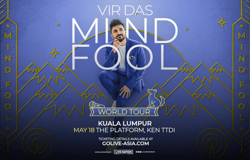Vir Das: Mind Fool World Tour in Kuala Lumpur