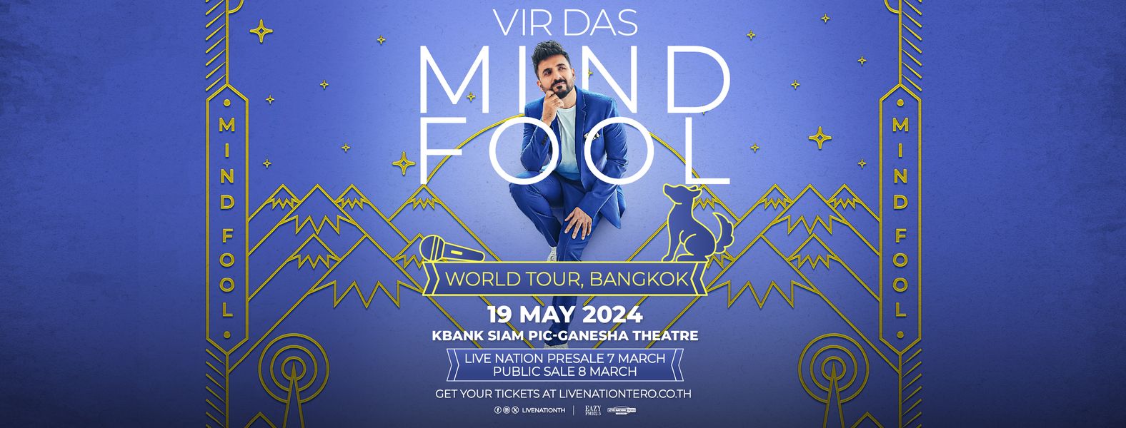 Vir Das : Mind Fool Tour in Bangkok
