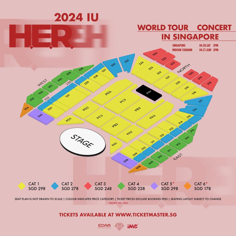 IU H.E.R. World Tour Concert in Singapore 2024