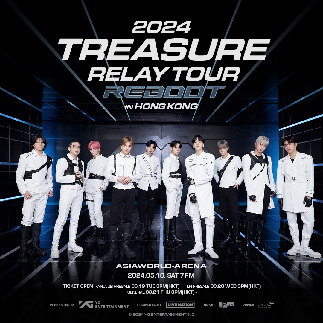2024 TREASURE RELAY TOUR [REBOOT] IN HONG KONG