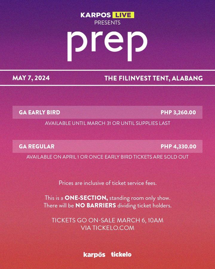 PREP Live in Manila | Concert