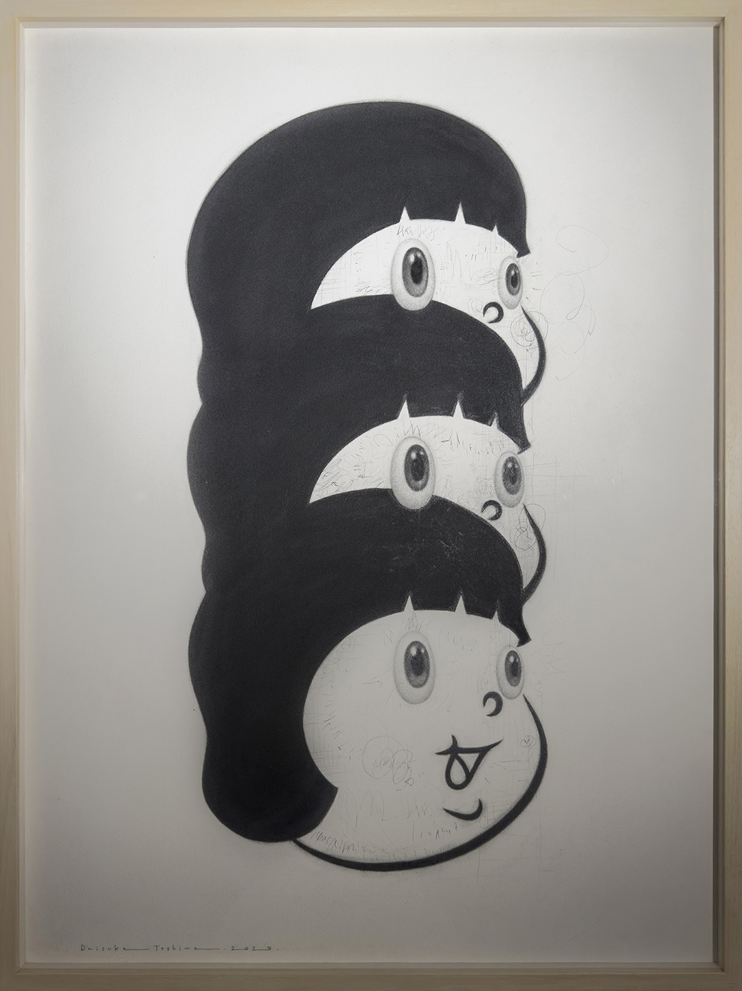 Daisuke Teshima_Untitled_pencil, paper_76 x 56cm_2023_karinwebergallery_lr