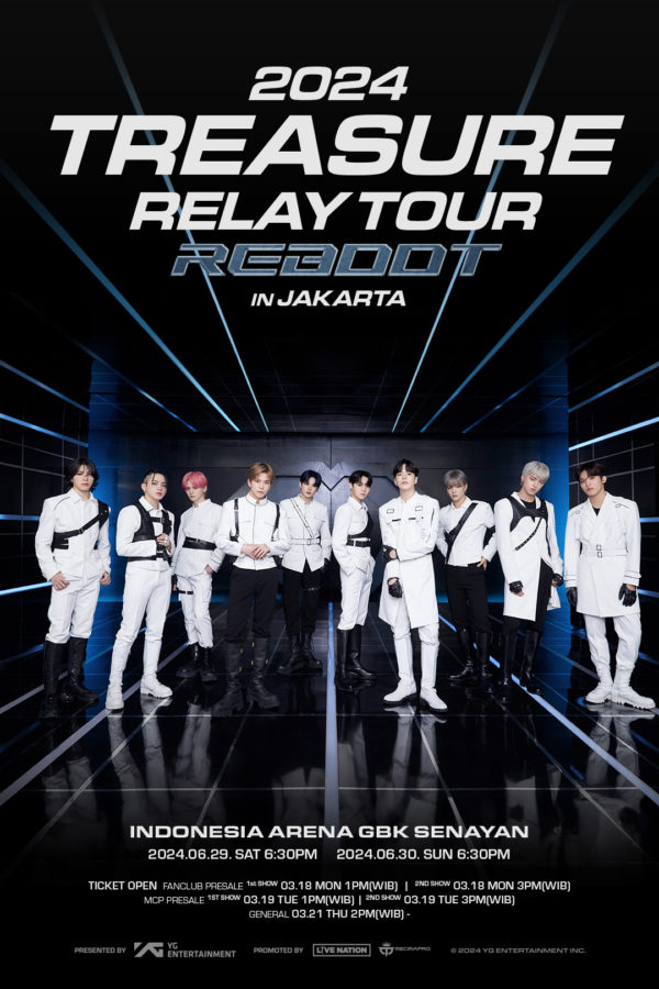 2024 Treasure RELAY TOUR [REBOOT] IN JAKARTA