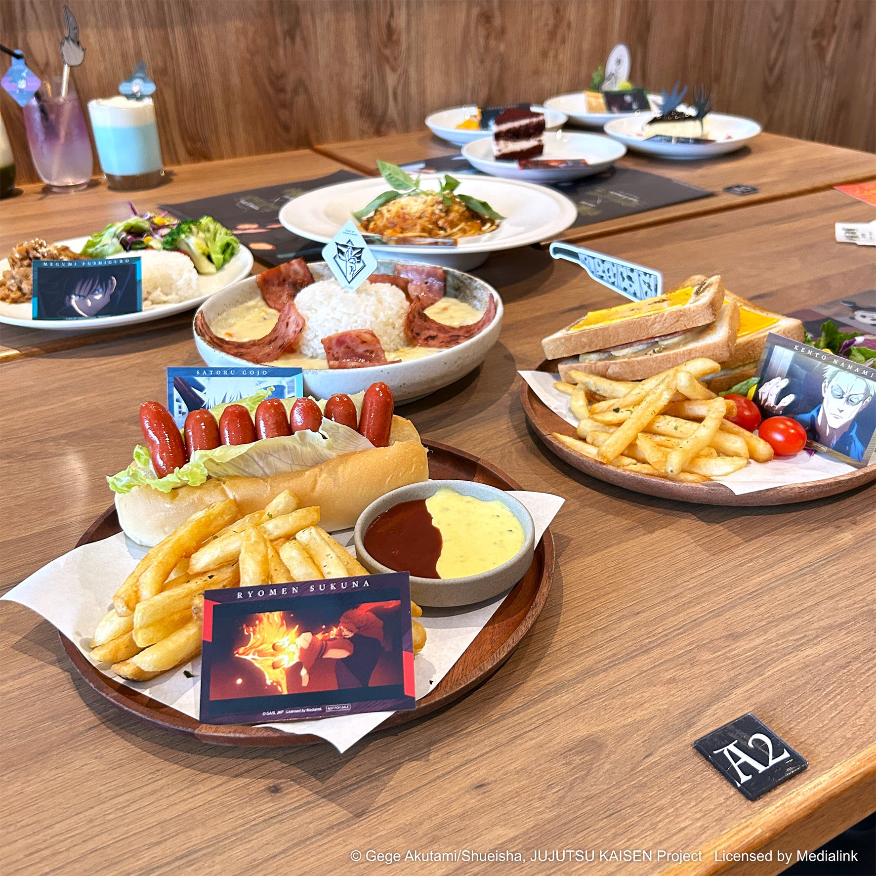 咒術迴戰 澀谷事變 x 歐拉歐拉オラオラ｜期間限定主題餐酒館-不存在的記憶義大利麵、滿象等你來品嚐