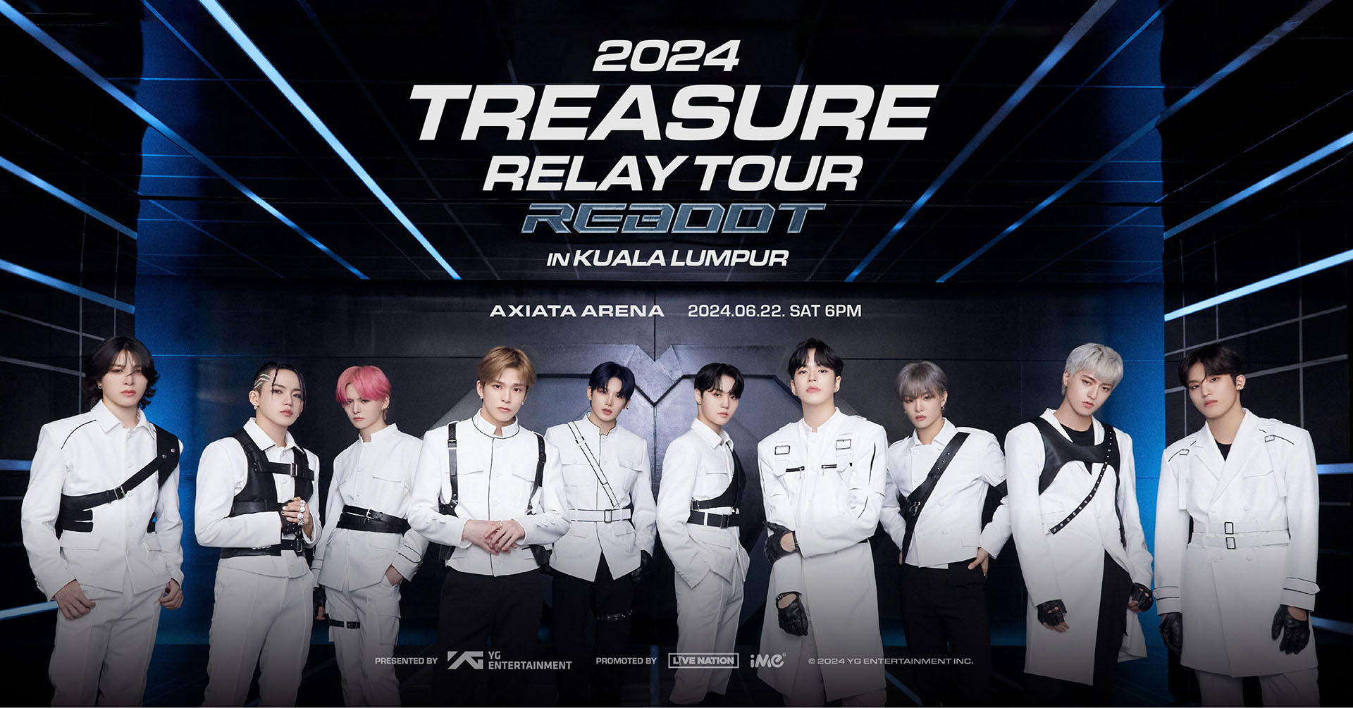 2024 Treasure RELAY TOUR [REBOOT] IN KUALA LUMPUR Concert