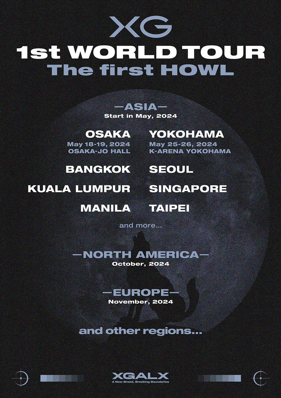 XG演唱会2024吉隆坡站 XG 1st WORLD TOUR 'The First HOWL'