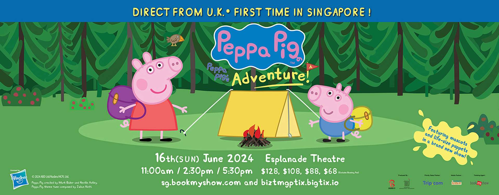 Peppa Pig's Adventure! | Theatre | Esplanade