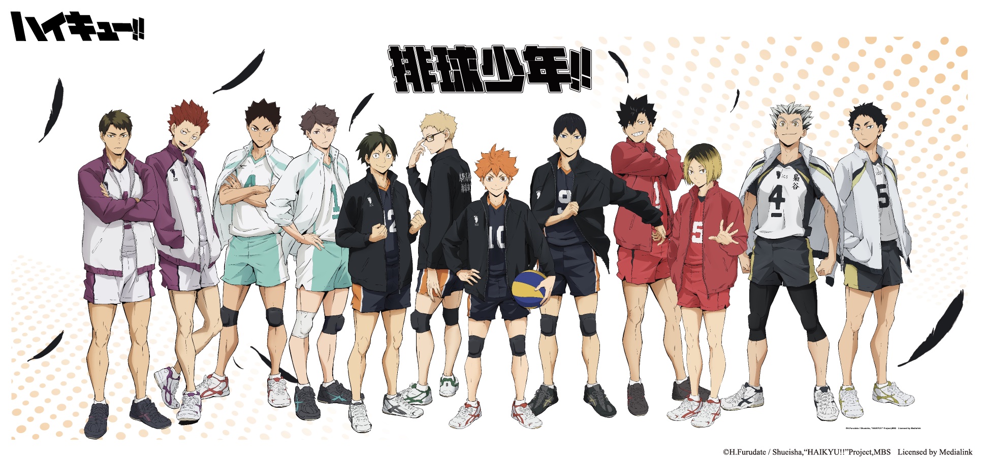 排球少年華山快閃店八大打卡點-排球少年大集合