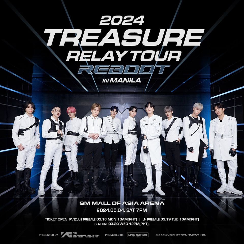 2024 Treasure RELAY TOUR [REBOOT] IN MANILA | Concert