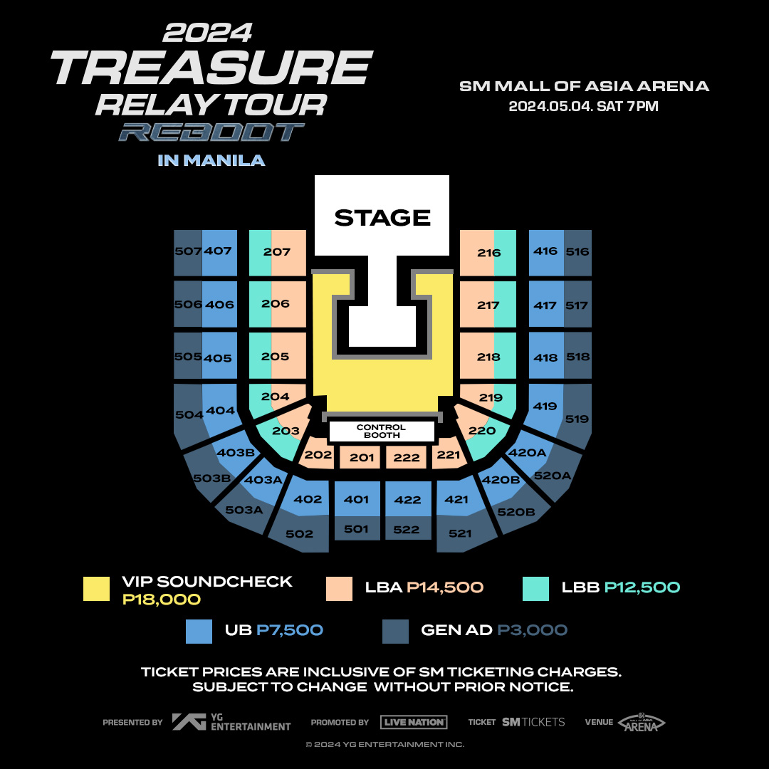 2024 Treasure RELAY TOUR [REBOOT] IN MANILA | Concert