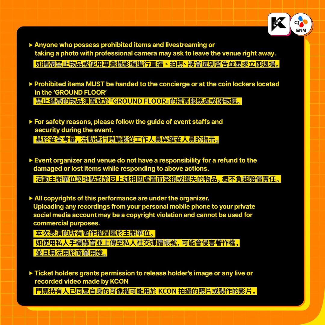 General Admission & Show Attendance Information - p2