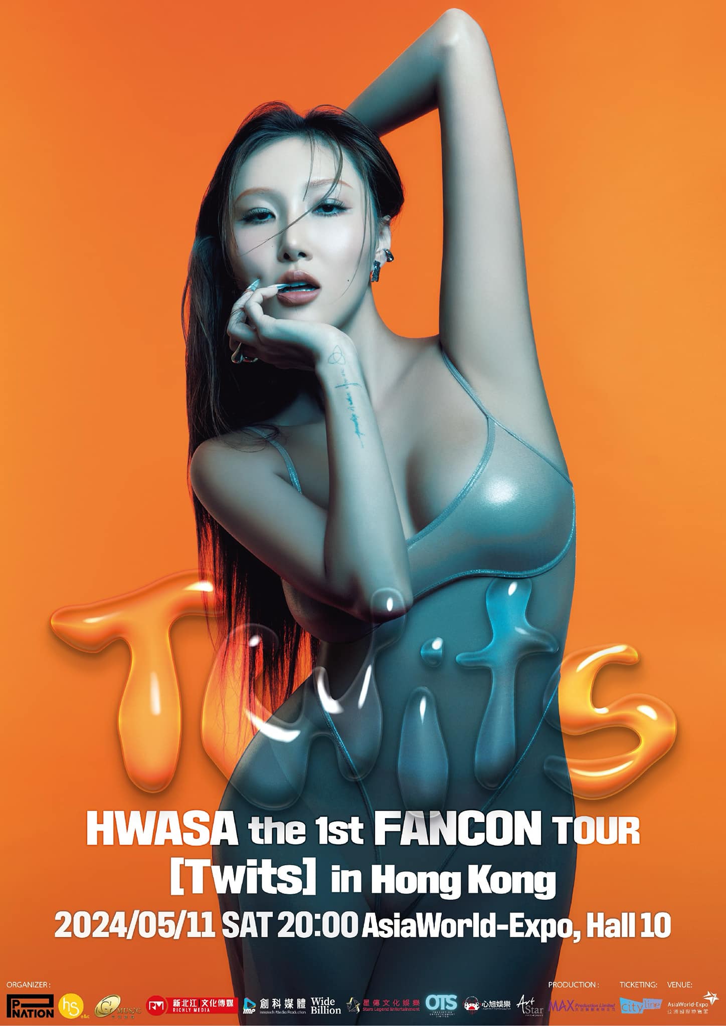 HWASA the 1st FANCON TOUR [Twits] in Hong Kong 2024
