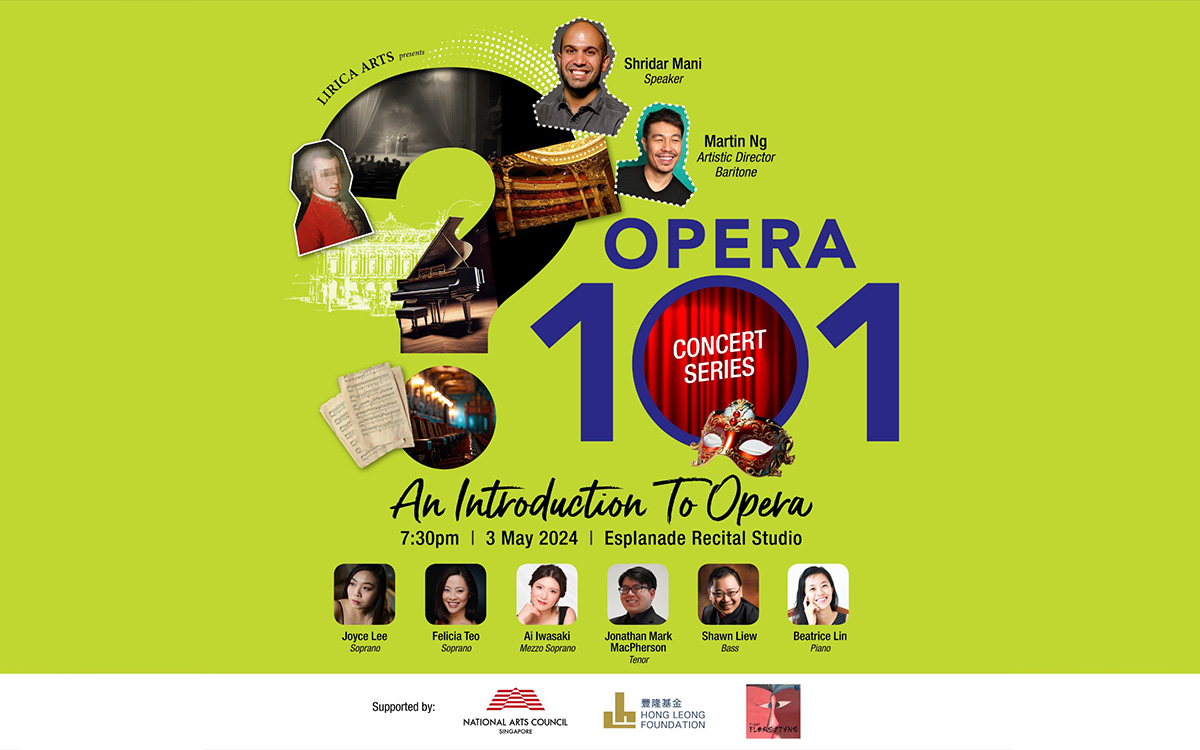 OPERA 101: An Introduction to Opera | Theatre | Esplanade