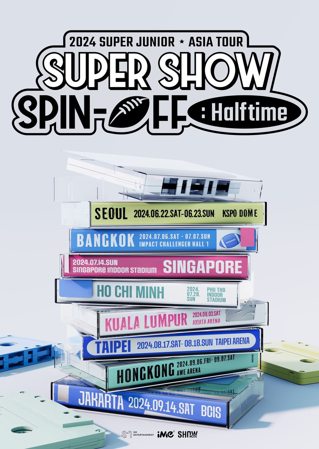 Super Junior演唱會2024香港站｜SUPER SHOW SPIN-OFF : Halftime IN HONG KONG