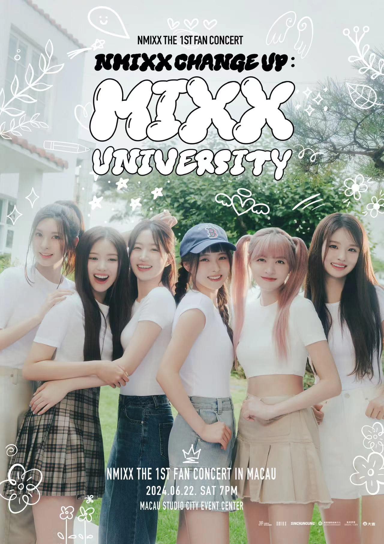 2024 NMIXX THE 1ST FAN CONCERT : NMIXX CHANGE UP:MIXX UNIVERSITY in MACAU