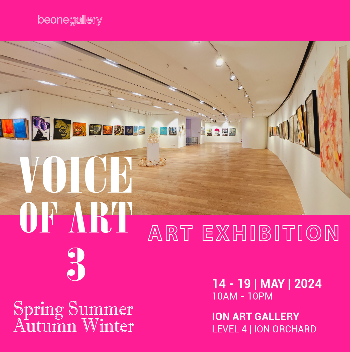 VOICE OF ART 3 – SPRING SUMMER AUTUMN WINTER