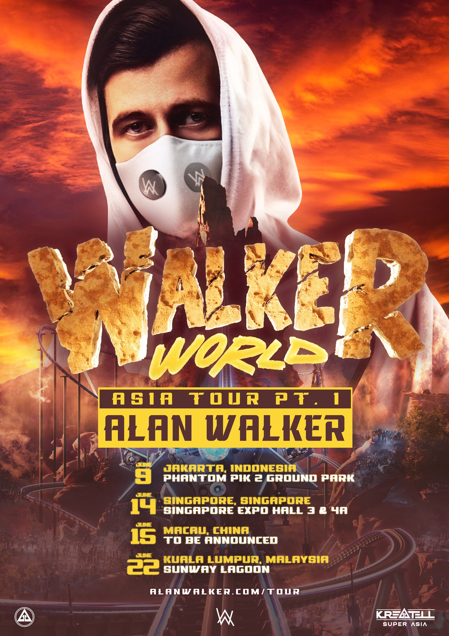 Alan Walker演唱會2024澳門站｜Alan Walker Asia Tour Pt.I in Macau