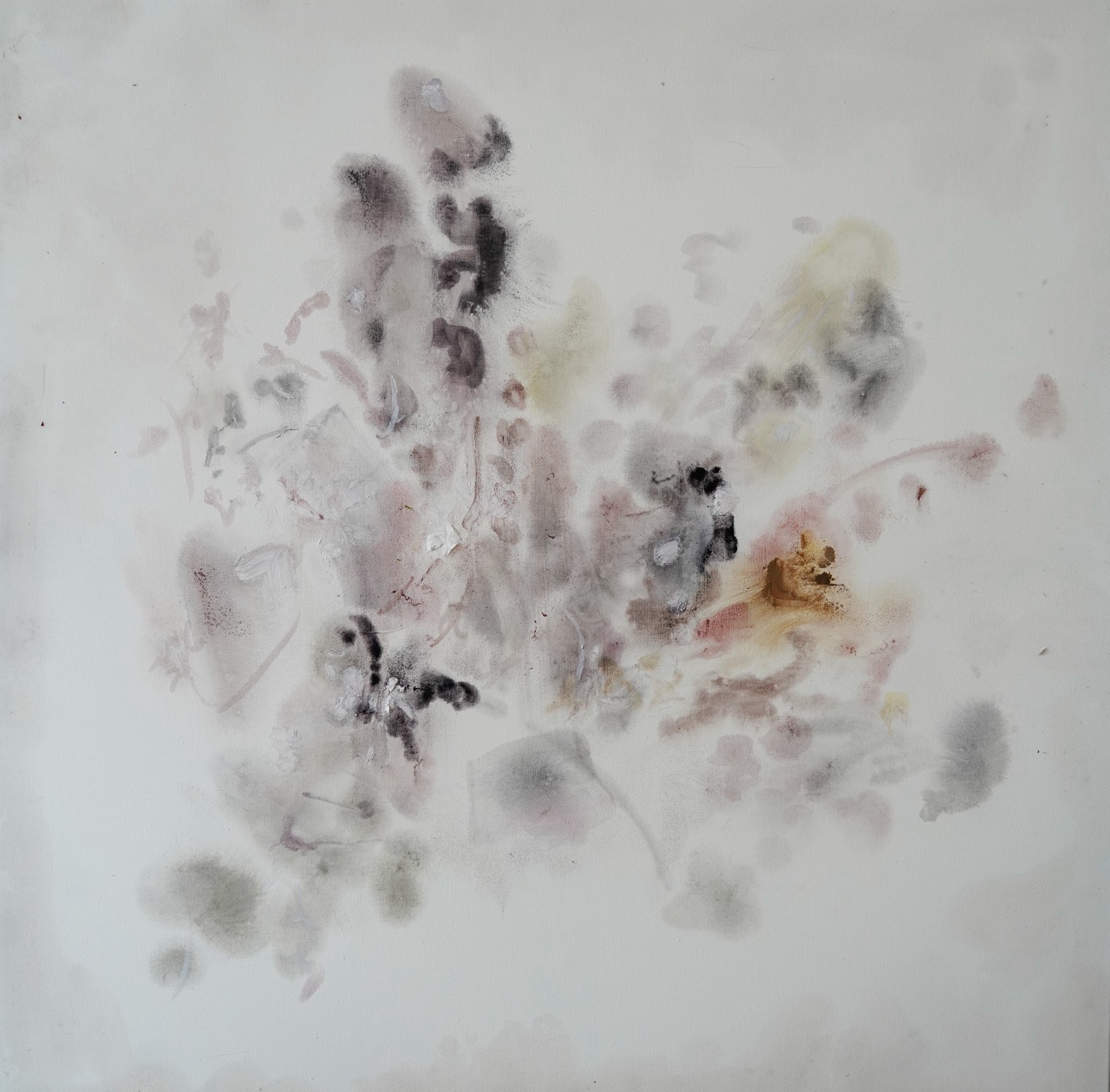 Joice Cheung, Soak, 2023, Oil on canvas, 90 x 90cm