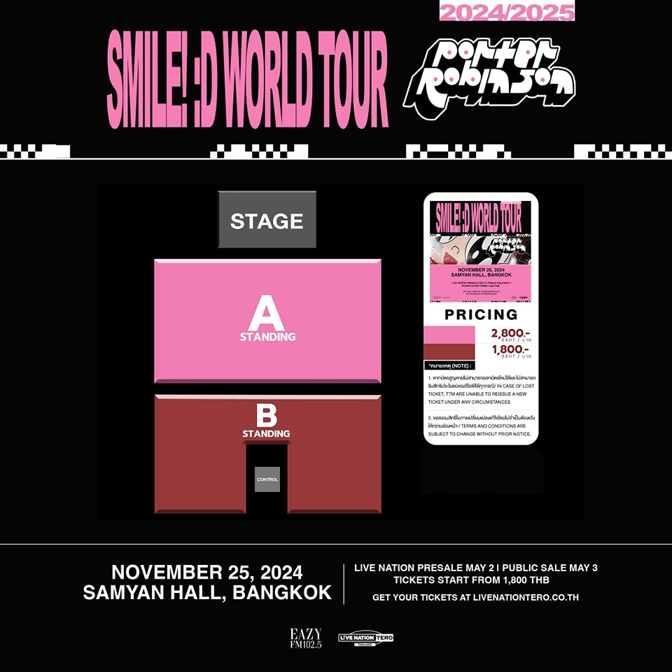 Porter Robinson SMILE! D World Tour in Bangkok｜Concert