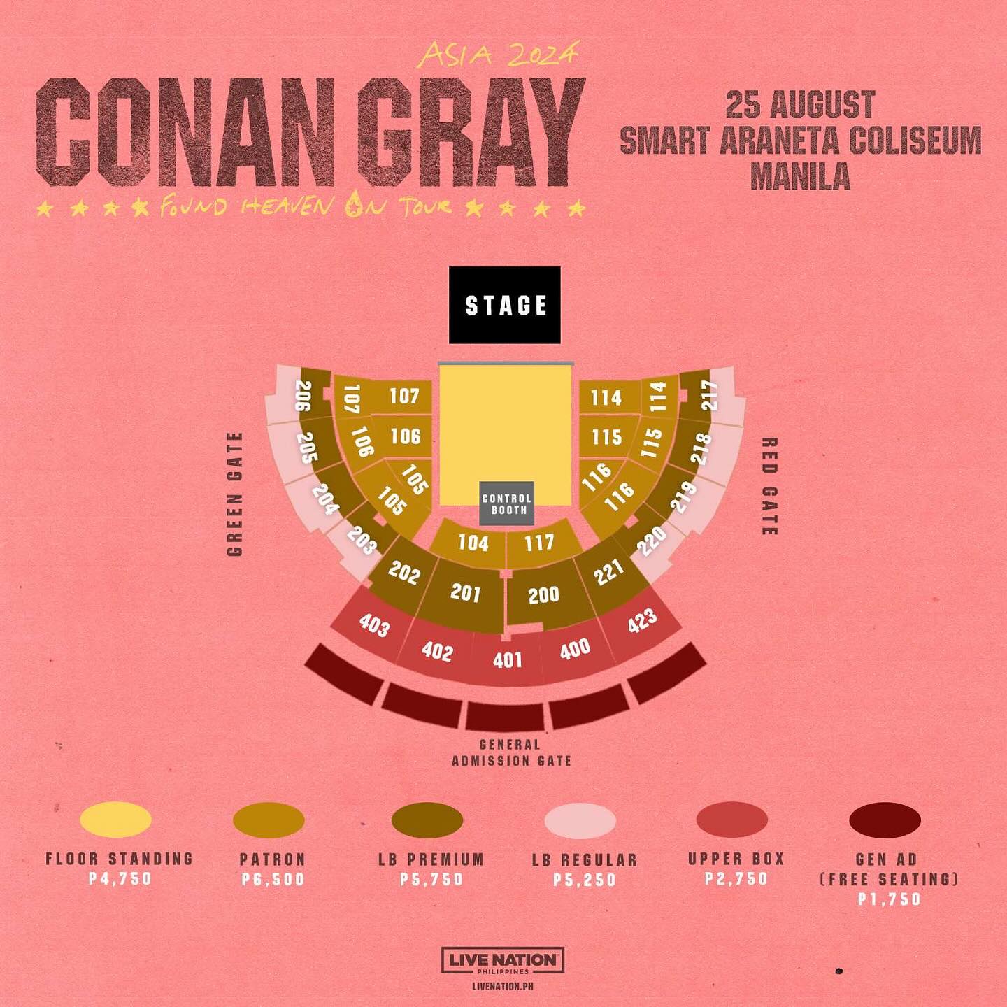 Conan Gray Concert 2024 Manila｜Found Heaven On Tour