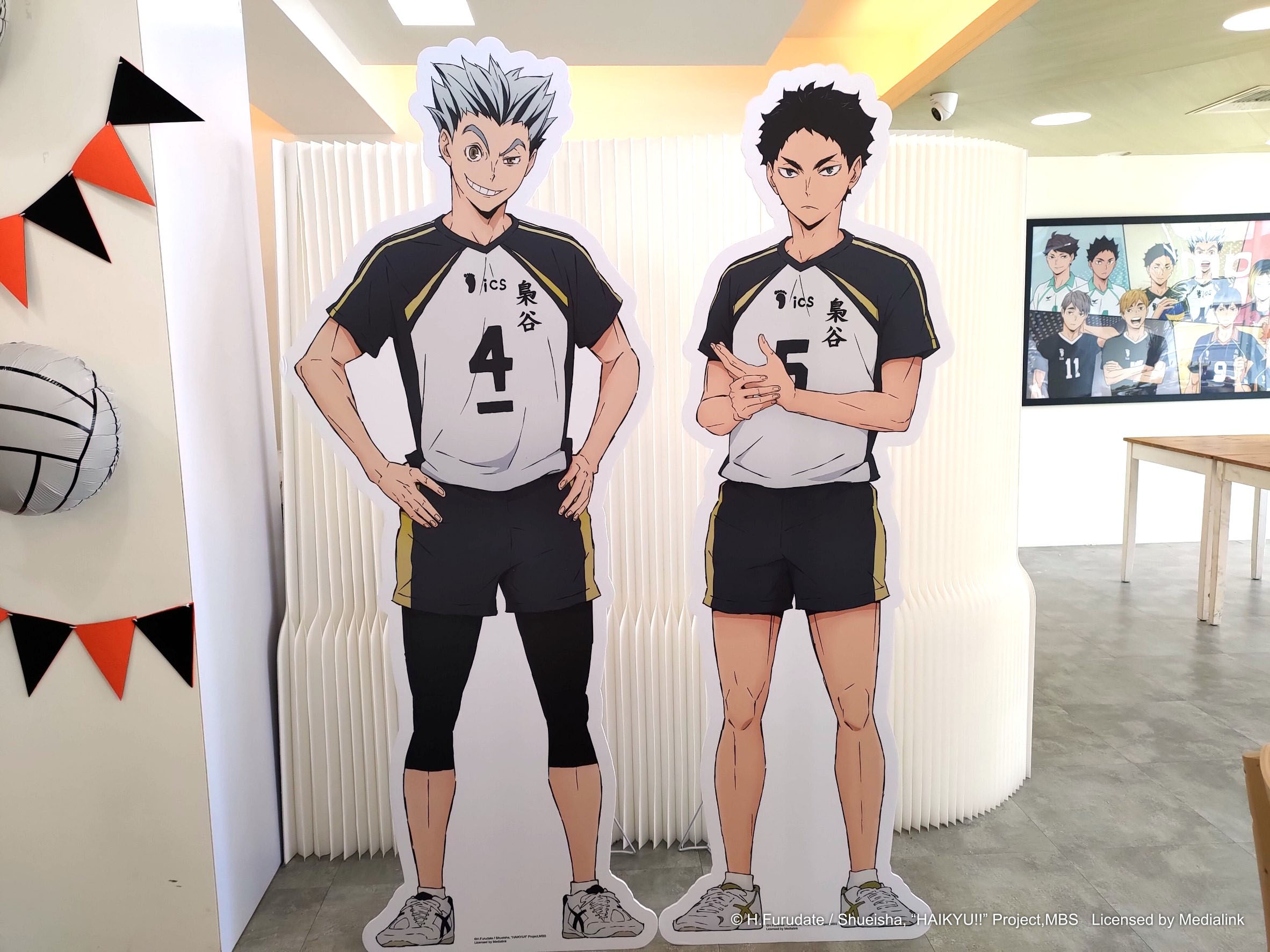 排球少年主題咖啡廳-木兔、赤葦打卡點