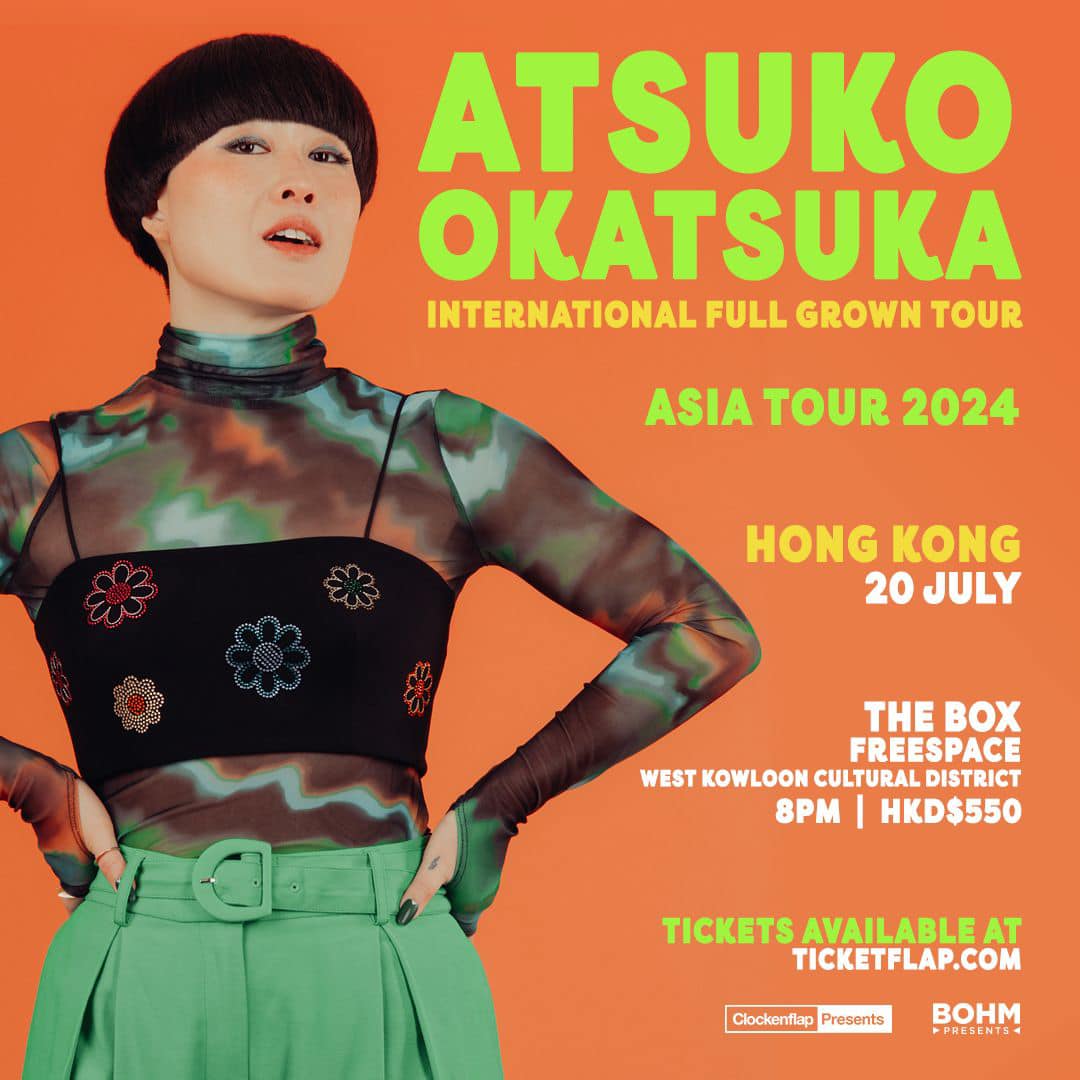 Atsuko Okatsuka International Full Grown Tour in Hong Kong 2024