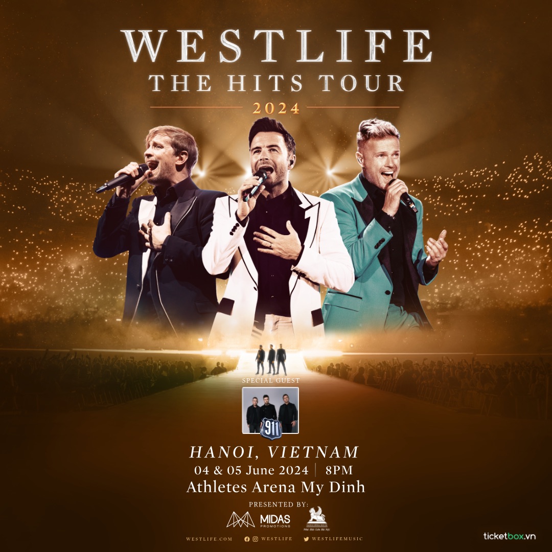 Westlife The Hits Tour 2024 - Live in Hanoi | Concert