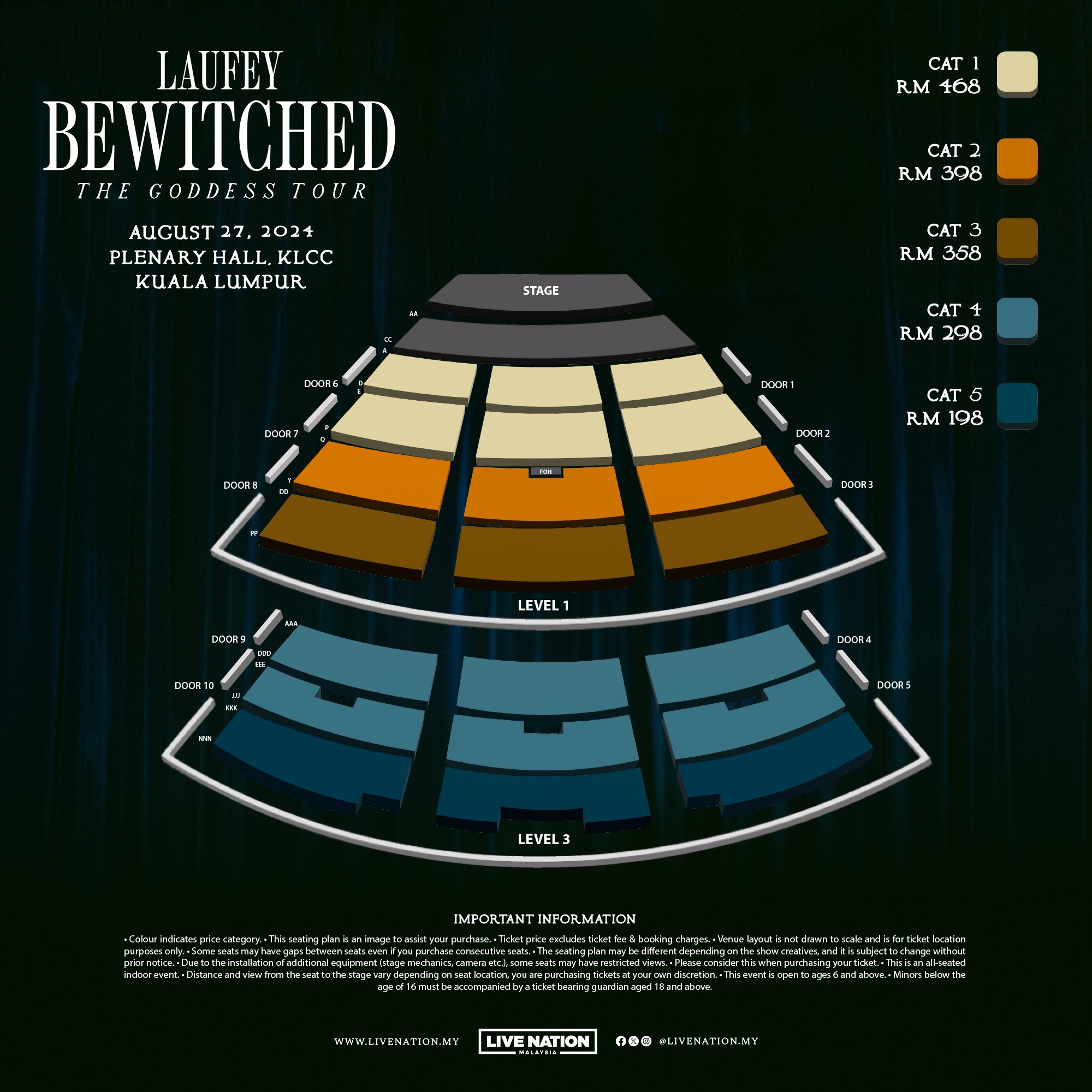 Laufey Concert 2024 Kuala Lumpur｜Bewitched The Goddess Tour