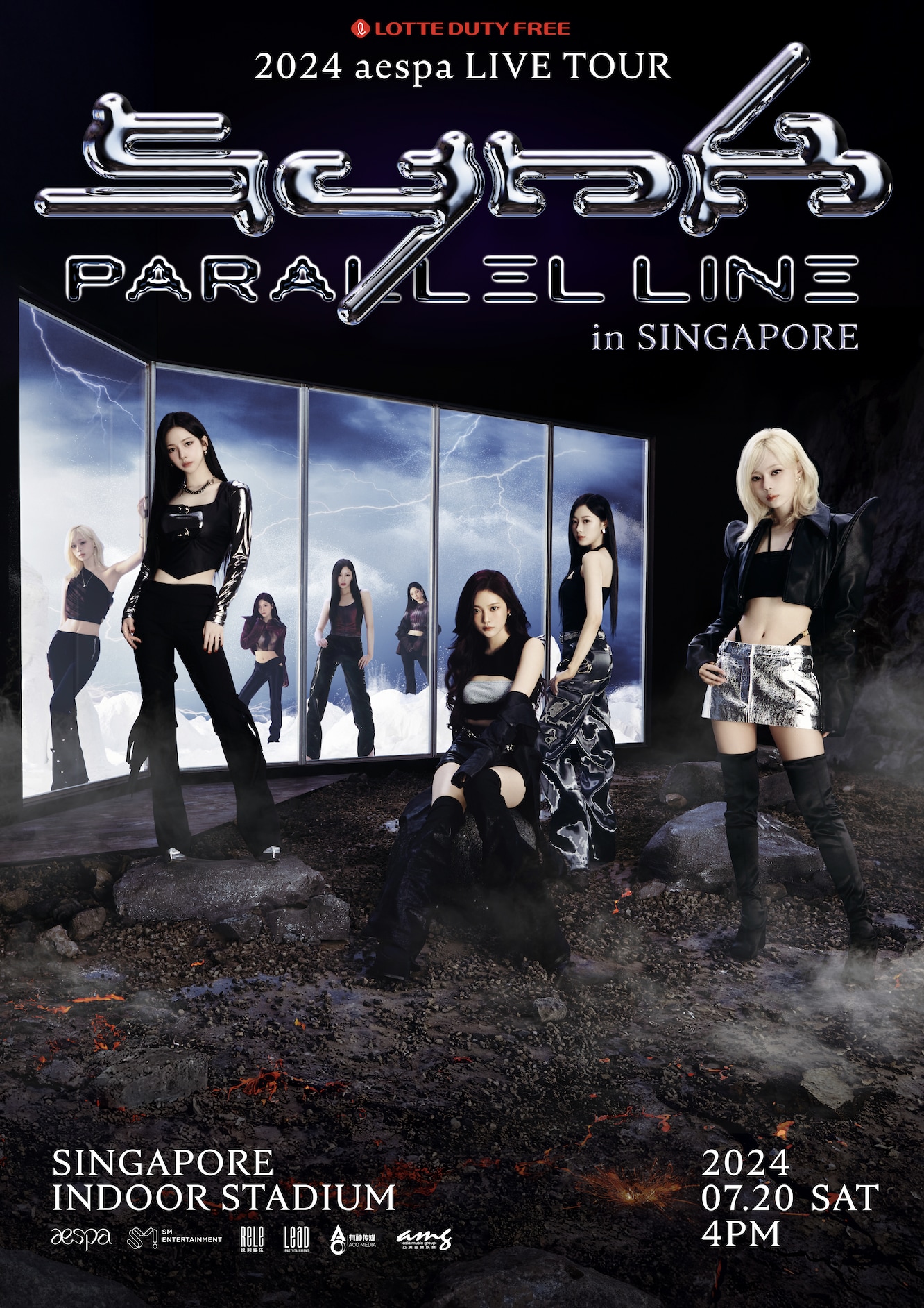 2024 aespa 演唱會｜LIVE TOUR - SYNK : Parallel Line with LOTTE DUTY FREE｜新加坡站