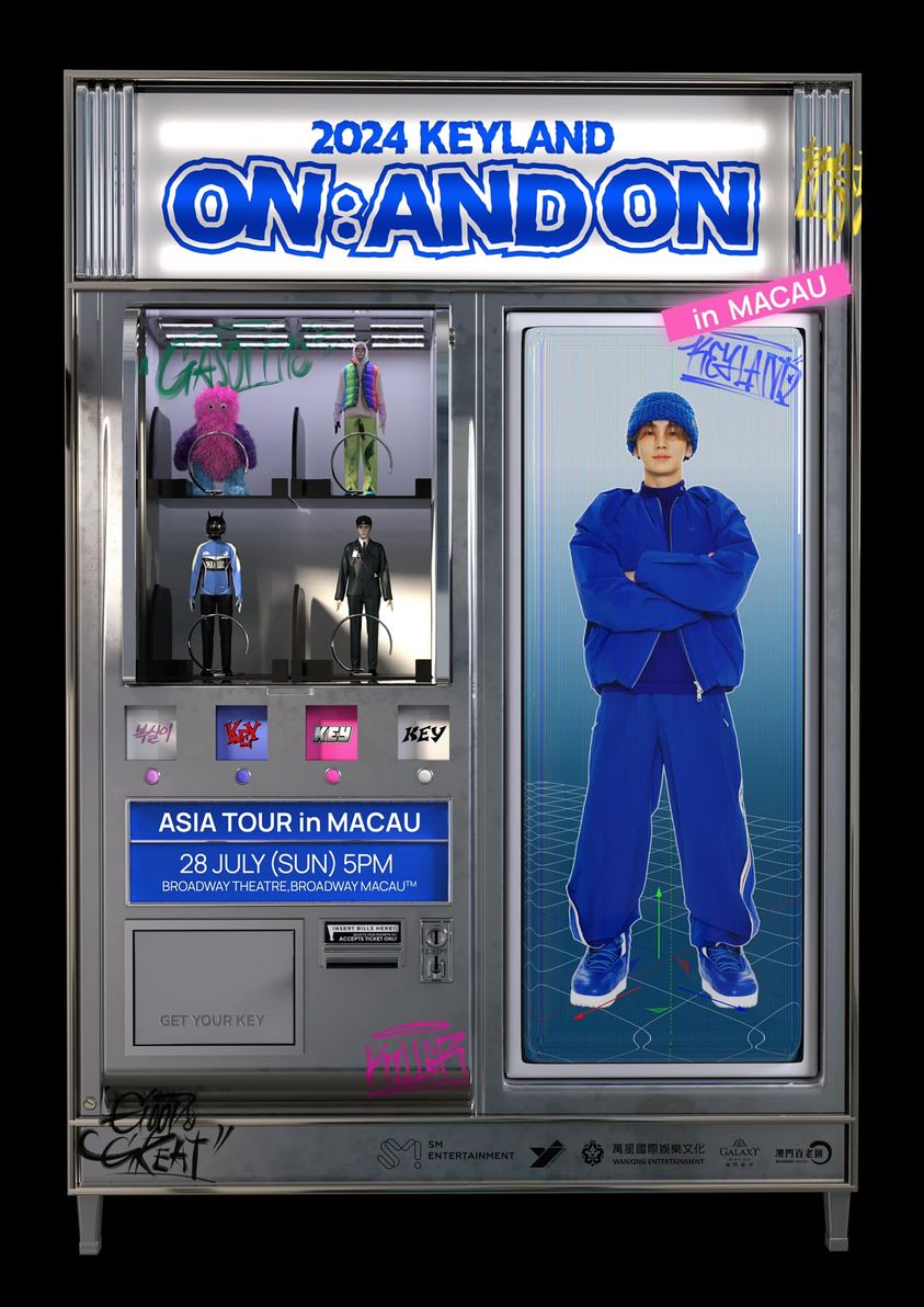 SHINee KEY演唱會2024澳門站｜2024 KEYLAND ON : AND ON ASIA TOUR IN MACAU