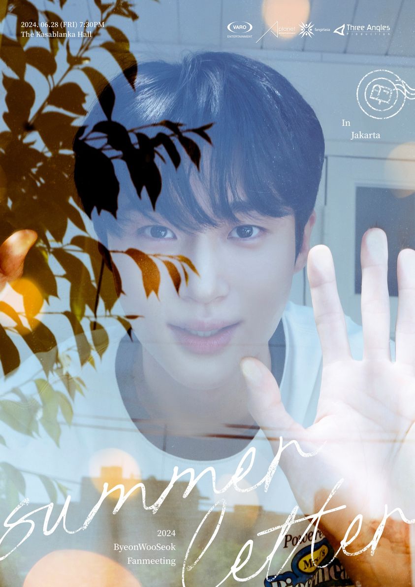 2024 Byeon Woo Seok Fanmeeting "Summer Letter" In Jakarta