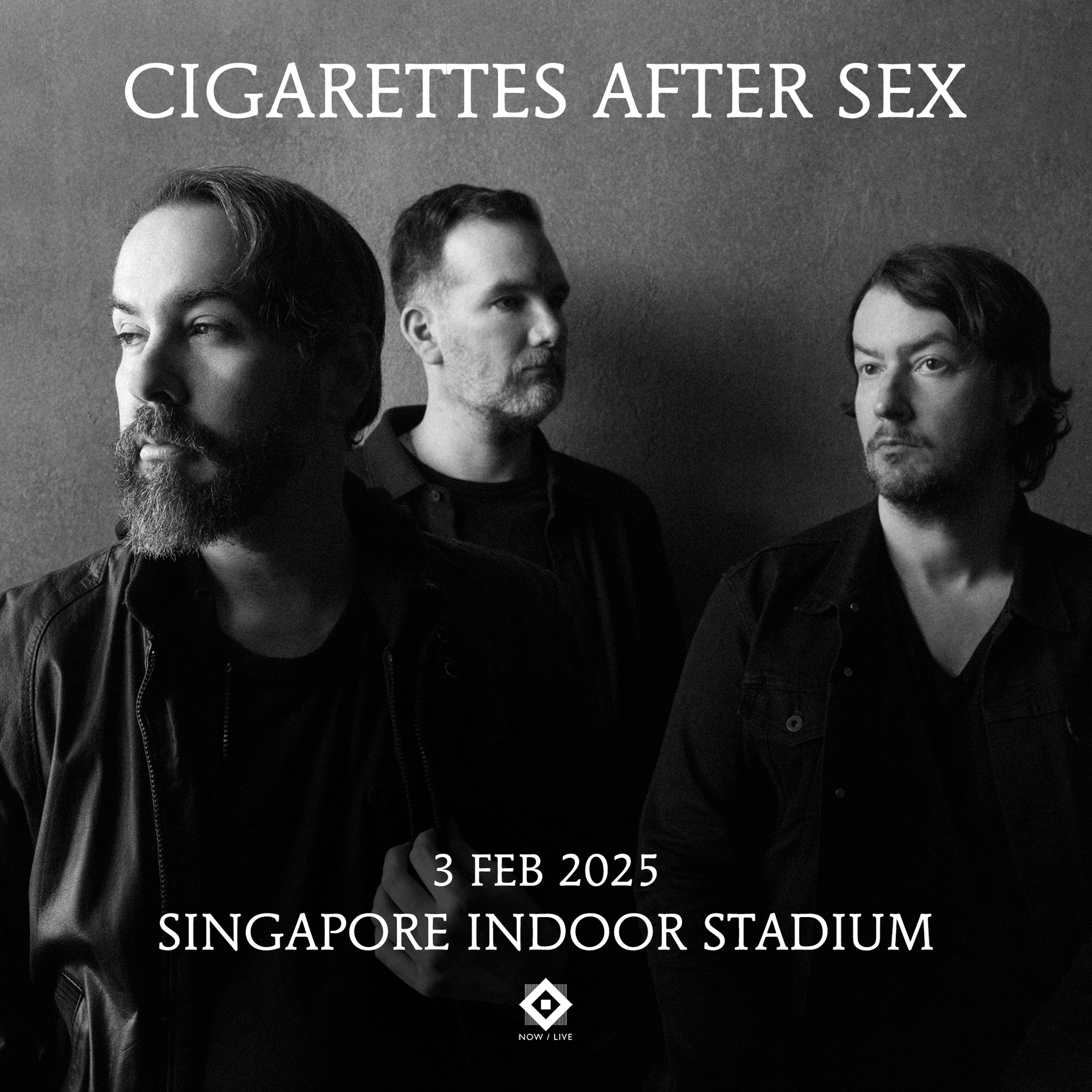 Cigarettes After Sex Concert 2025 in Singapore