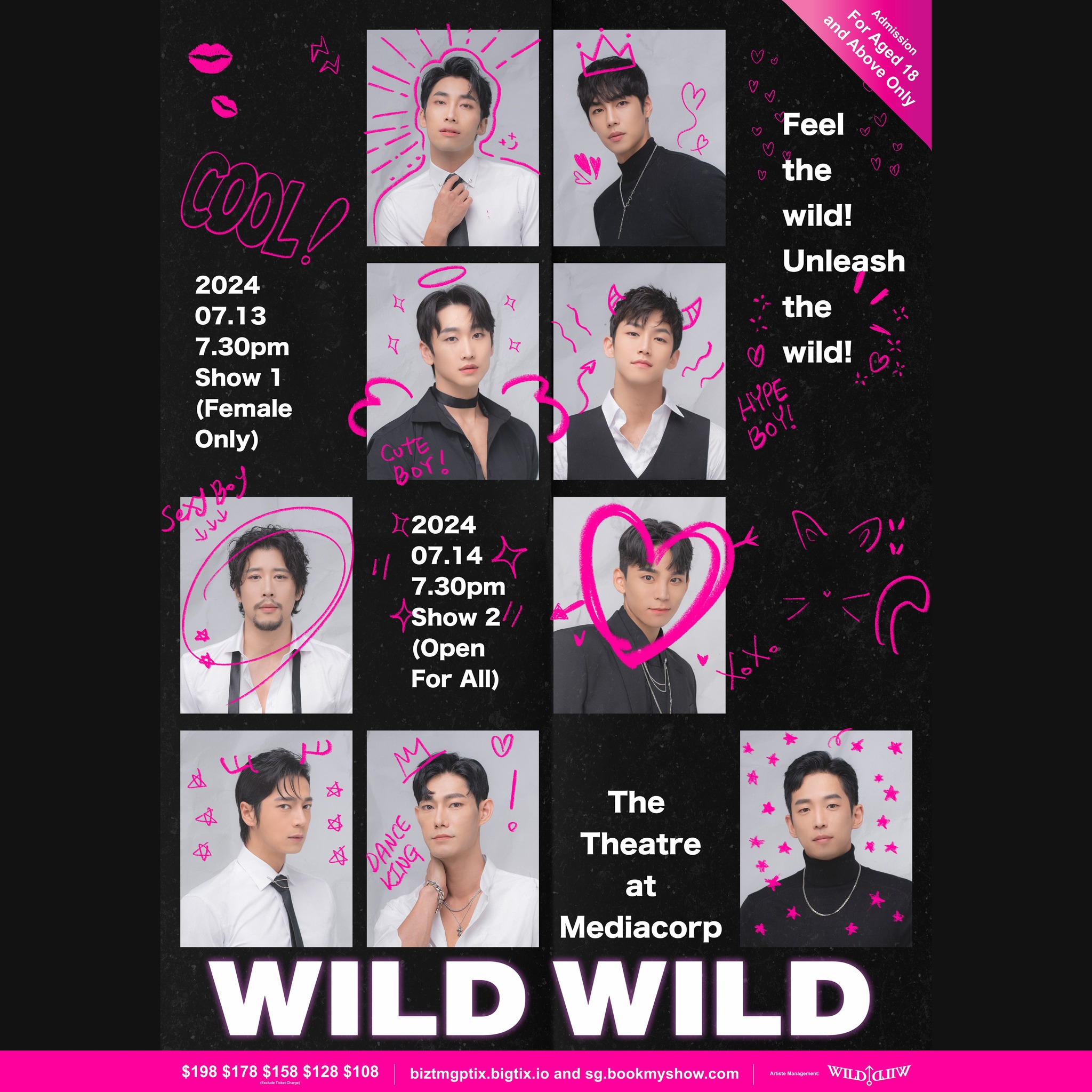 The "WILD WILD” Show in Singapore