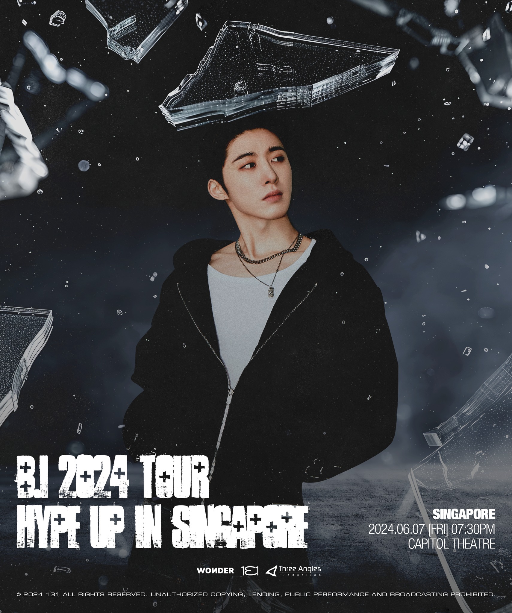 金韓彬B.I演唱會2024新加坡站｜B.I 2024 TOUR [HYPE UP] IN SINGAPORE