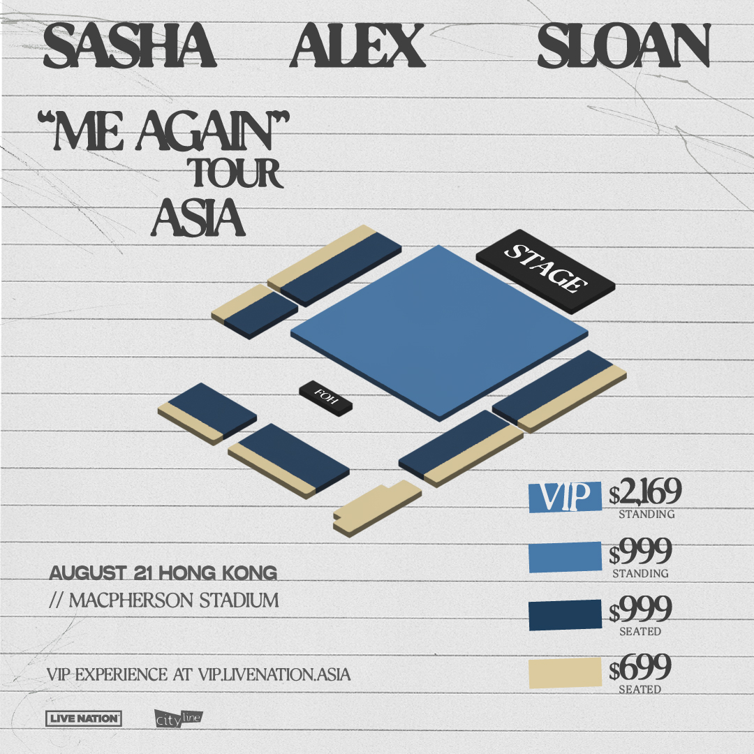 Sasha Alex Sloan Me Again Tour in Hong Kong 2024 | Concert