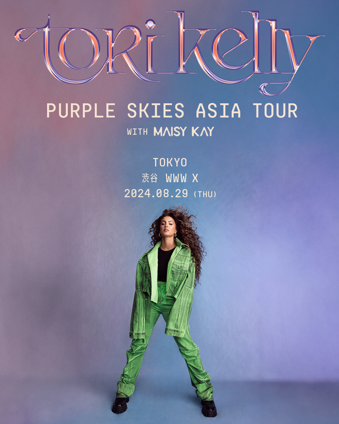 Tori Kelly Purple Skies Asia Tour in Tokyo 2024｜Concert