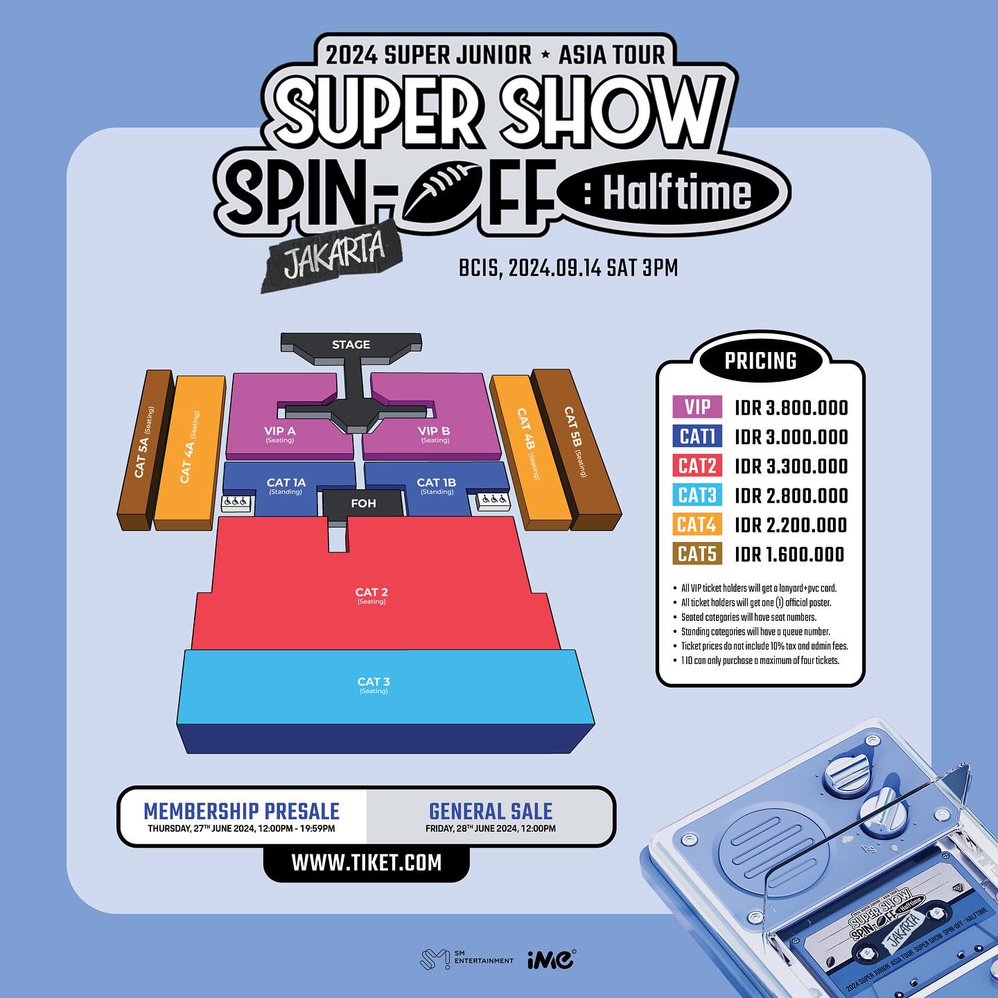 2024 SUPER JUNIOR <SUPER SHOW SPIN-OFF : Halftime>IN JAKARTA